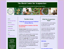 Tablet Screenshot of birchcenter.com